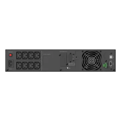 Источник бесперебойного питания line-interactive Smart, 1000Ва/900Вт,  1Ф/1Ф, 8xC13, LCD, HID-USB, RS232, EPO, SNMP slot, AVR, 2x9Aч