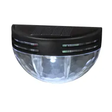 Cветильник настенный USL-F-251/PM050 SHINY на солнечной батарее. 1 светодиод. Белый свет. 1хААA Ni-Mh аккумулятор в/к. IP44.