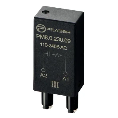 Модуль защиты, RC цепь 110В/240В AC