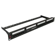 Патч-панель кат. 5е 24 порта с организатором PP 1901U.S245EU.M