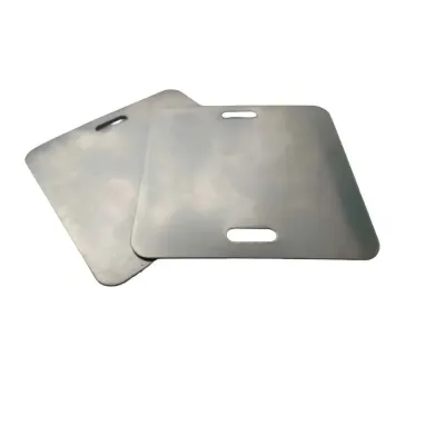Бирка кабельная У-134, квадратная, 55х55 мм (INOX)