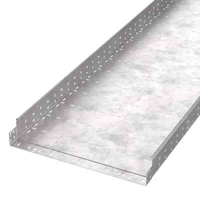 Лоток перфорированный Профи HDZ 600х100x3000 (2,0 мм)(6м/уп)