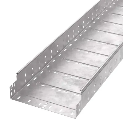 Лоток перфорированный Профи HDZ 300х100x3000 (1,0 мм)(6м/уп)