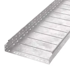 Лоток перфорированный Профи HDZ 400х80x3000 (1,0 мм) (6 м/уп)