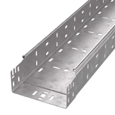 Лоток перфорированный Профи HDZ 150х80x3000 (1,5 мм)(6м/уп)
