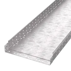 Лоток перфорированный Профи HDZ 400х80x3000 (1,5 мм)(6м/уп)