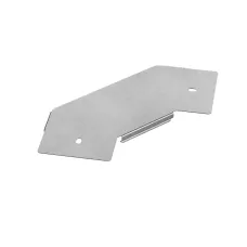 Крышка угла горизонтального 90 градусов Профи INOX (AISI 304) 100 (1,0 мм)