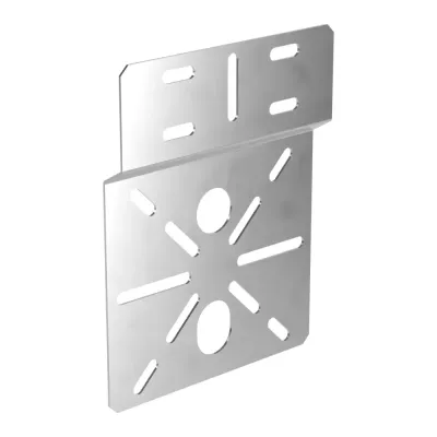 Пластина монтажная для ЭМК Стандарт INOX (AISI 304) 195х150