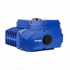 TECHNO NP100-DF/230V, 100Nm, электропривод для запорной арматуры, угол поворота 0-90°, с концевыми выключателями, управление открыто/закрыто, АС220