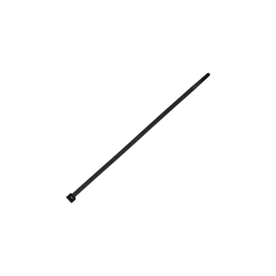 Стяжка кабельная PRNS 100х2,5 черная атмосферостойкая (50 шт.)