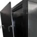 Шкаф телекоммуникационный напольный 42U, 600*800 мм, перфорация черный RAL 9005