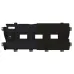 MK-60-3D.EPP (до 60 кВт, магистраль G 1', 2+1 контура G 1', EPP-термоизоляция, 4D-кронштейны K.UMS, цвет  черный муар с серебром, подключение для температурног