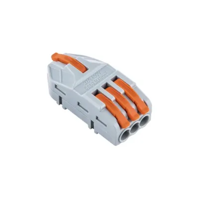 Клеммы СМК  монтажные многоразовые проходные PTC-1P 4213 450V 32A 0.08-2.5(4.0)mm2 / 20 шт./ Jazzway