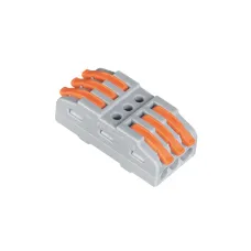 Клеммы СМК  монтажные многоразовые проходные PTC-3P 4233 450V 32A 0.08-2.5(4.0)mm2 / 20 шт./ Jazzway