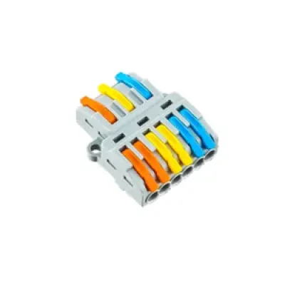 Клеммы СМК  монтажные многоразовые проходные PTC-3P 4236 450V 32A 0.08-2.5(4.0)mm2 / 12 шт./ Jazzway