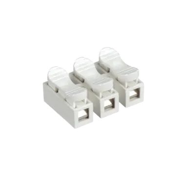Клеммы СМК  монтажные многоразовые пружинные PTC-3P 823-1.5 450V 5A 0.2-1.5 mm2 / 50 шт./ Jazzway