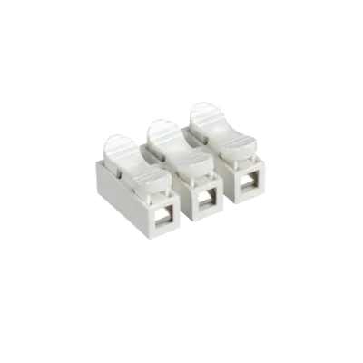 Клеммы СМК  монтажные многоразовые пружинные PTC-2P 823-2.5 450V 10A 0.2-2.5 mm2 / 50 шт./ Jazzway