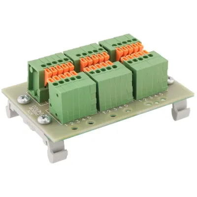 Разветвитель интерфейса RS-485/422 ПР-6 DIN IP00 (без корпуса)