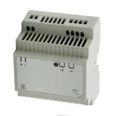 Источник питания INNOCONT. Вход: 220VAC, 0.8А, выход: 60W, 24VDC, 2.5A,-10 +50С, IP20, типы защиты: КЗ, перегрузка, перенапряжение SB-D-60-24