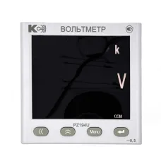 Вольтметр цифровой переменного тока PZ194U-2K1T-00101-500В-4-20мА-К-0,5