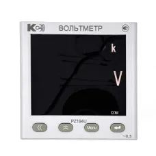 Вольтметр PZ194U-2K4T-00301-500В-4-20мА-К-3.4-0,5