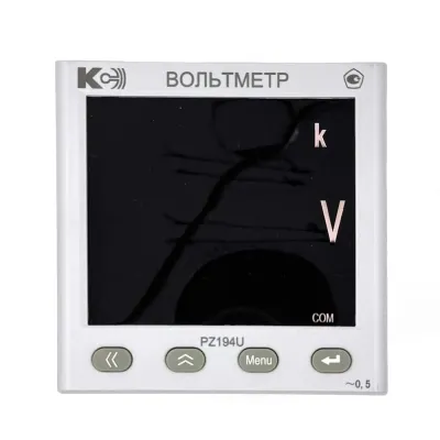 Вольтметр PZ194U-2K4T-00301-500В-4-20мА-К-3.4-0,5