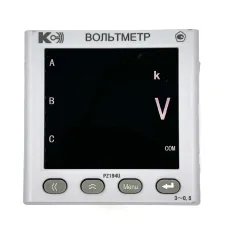 Вольтметр цифровой переменного тока PZ194U-9K4T-00301-100В/100В-4-20мА-К-3.4-0,5