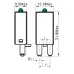 Модуль индикации и защиты, LED зеленый+диод A1+, 6-24V DC