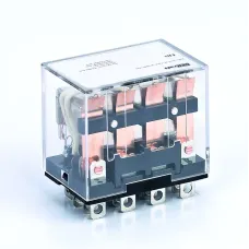 Промежуточное реле 4 контакта с LED индикацией 10А 12В DC ПР-102