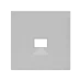 ARTGALLERY накладка информационная типа Keystone, белый