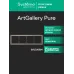 ARTGALLERY PURE 4-постовая РАМКА, ОРГАНИЧЕСКОЕ СТЕКЛО ШАМПАНЬ