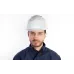 Каска защитная QUARTZ UP IV белого цвета с храповым механизмом с вентиляцией