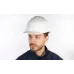 Каска защитная QUARTZ UP IV белого цвета с храповым механизмом с вентиляцией