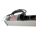 Блок розеток Rem-10 с выкл., 8 Sсhuko, 10 A, алюм., 19'', шнур 1.8 м. IEC 60320 C14