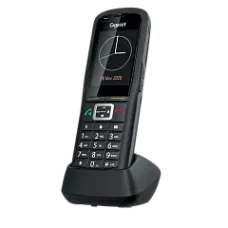SIP-телефон R700H PRO, DECT-трубка цвет. дисплей 2.4 фонарик защита по IP65 HD-звук виброопов. функции AML