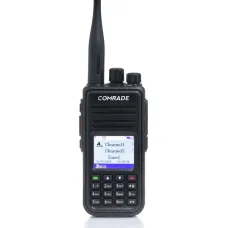 Радиостанция аналоговая портативная DMR UHF/VHF 136-174/400-470 5Вт 2000мАч З/У IP-54