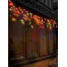 Светодиодная электрогирлянда Бахрома 100 мульти LED, 2х0,55м, IP44, соединяемая, Jazzway