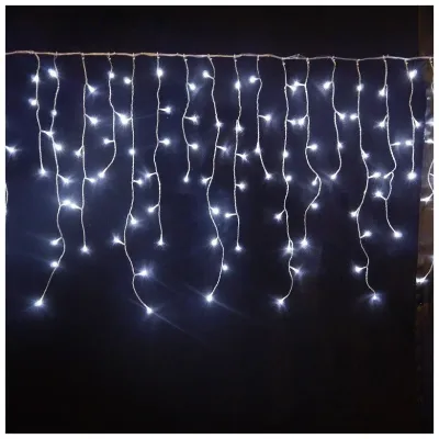 Гирлянда Сосульки 100LED 2 м белая