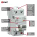 Дифференциальный автомат DVA-6 1P+N 20А (D) 100мА (AC) 6кА EKF AVERES