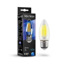 Светодиодная лампа Crystal Candle 5W 4000K E27 DIM (8463)