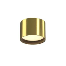 Светильник потолочный Блик / Glare 7 Вт 3000 К 120° IP 44 латунь (арт.C127CL-L7W3K-BS)