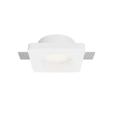 Светильник встраиваемый Maytoni Gyps Modern DL002-GU10-01-W Белый