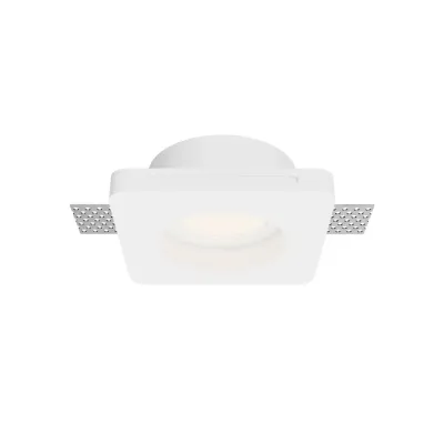 Светильник встраиваемый Maytoni Gyps Modern DL002-GU10-01-W Белый