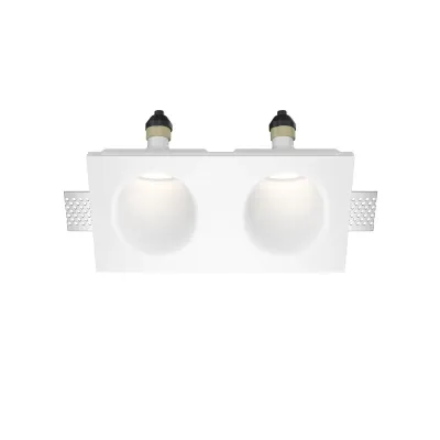 Светильник встраиваемый Maytoni Gyps Modern DL002-WW-02-W Белый