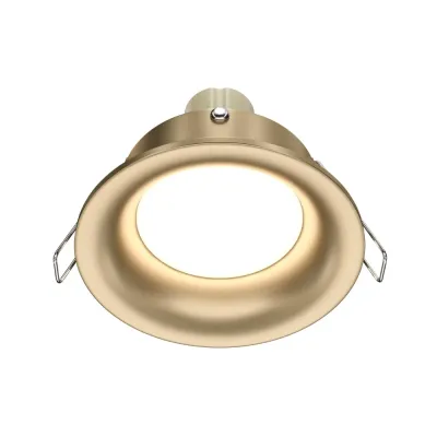Светильник встраиваемый Maytoni Slim DL027-2-01-MG Матовое Золото