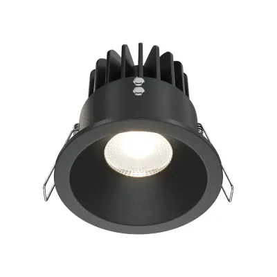 Светильник встраиваемый Maytoni Zoom DL034-L12W4K-B Черный