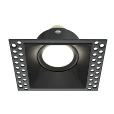 Светильник встраиваемый Maytoni Dot DL042-01-SQ-B Черный
