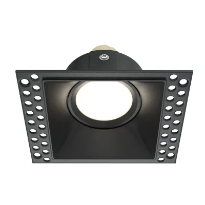 Светильник встраиваемый Maytoni Dot DL042-01-SQ-B Черный
