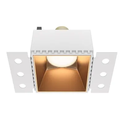Светильник встраиваемый Maytoni Share DL051-01-GU10-SQ-WMG Белый