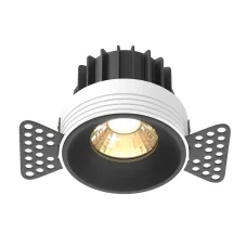 Светильник встраиваемый Maytoni Round DL058-12W2.7K-TRS-B Черный